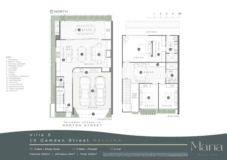 Floorplan of Homely townhouse listing, 5/10 Camden Street, Ballina NSW 2478