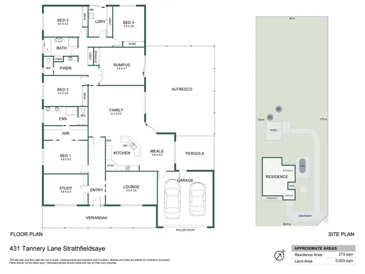 Floorplan of Homely house listing, 431 Tannery Lane, Strathfieldsaye VIC 3551