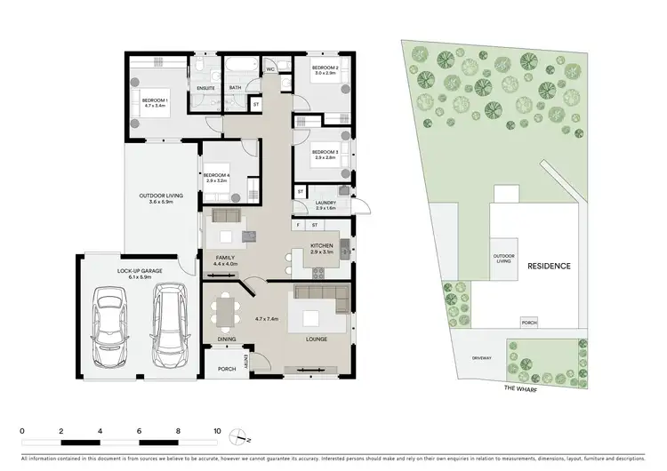 Floorplan of Homely house listing, 6 The Wharf, Salamander Bay NSW 2317