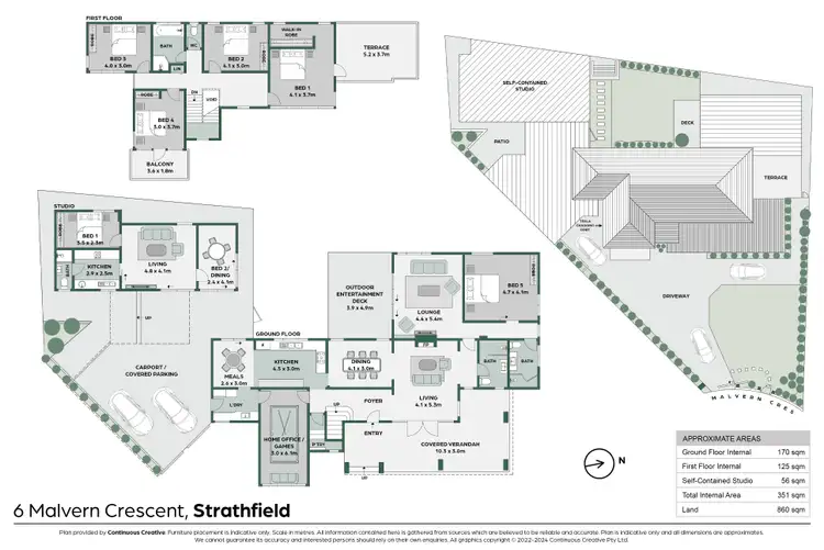 Floorplan of Homely house listing, 6 Malvern Crescent, Strathfield NSW 2135