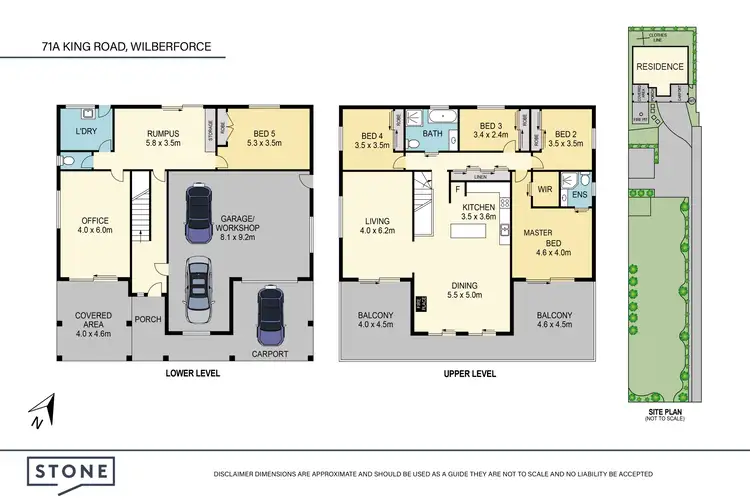 Floorplan of Homely house listing, 71A King Road, Wilberforce NSW 2756