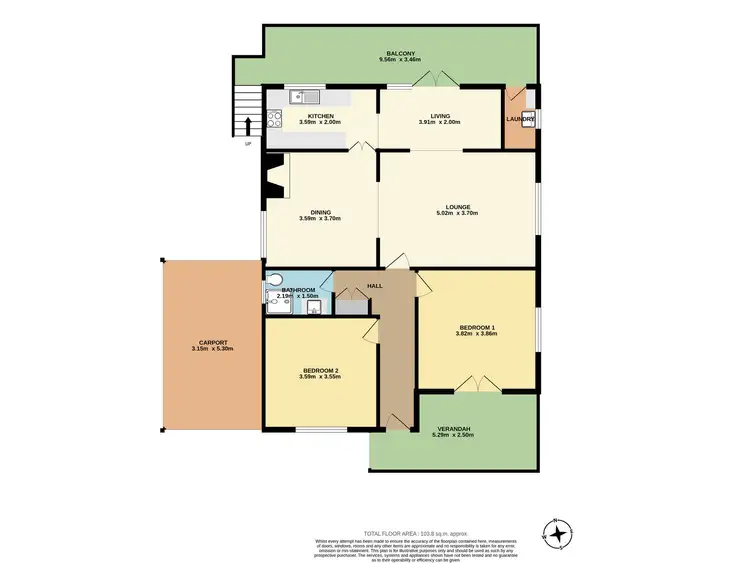 Floorplan of Homely house listing, 5 Allowrie Street, Jamberoo NSW 2533