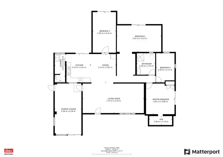 Floorplan of Homely house listing, 14 Thomson Street, Northam WA 6401