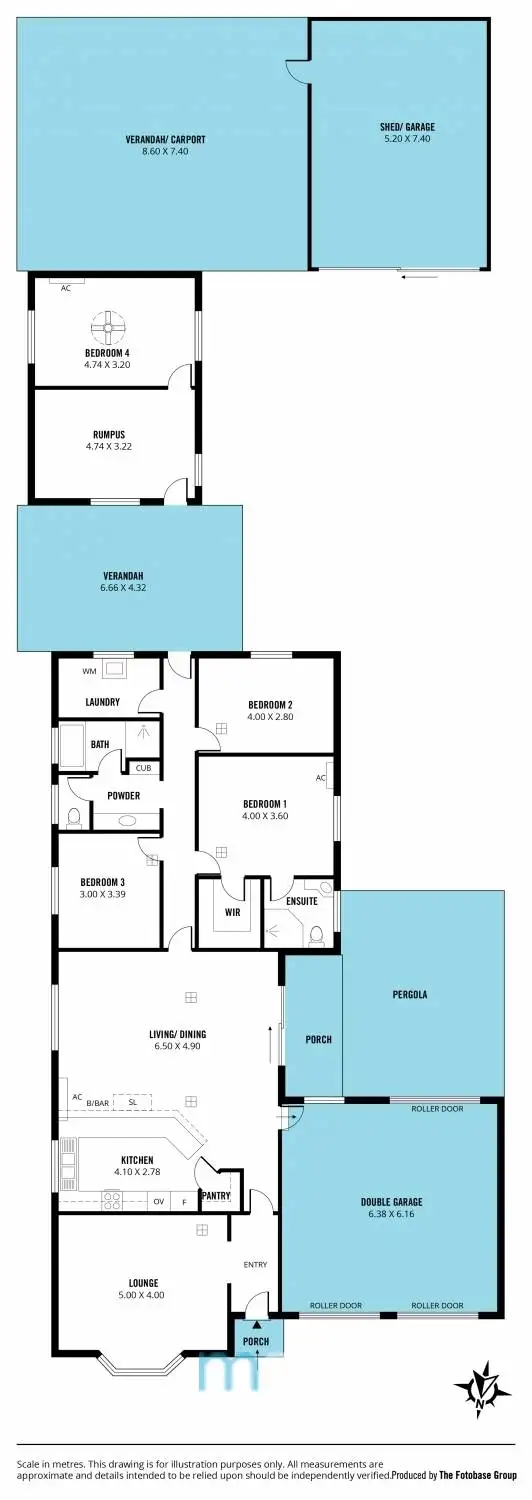 Floorplan of Homely house listing, 36 Addison Road, Hove SA 5048