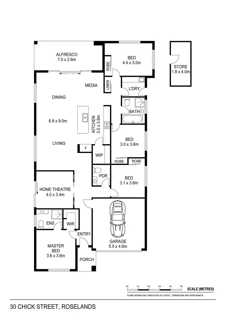 Floorplan of Homely house listing, 30 Chick Street, Roselands NSW 2196