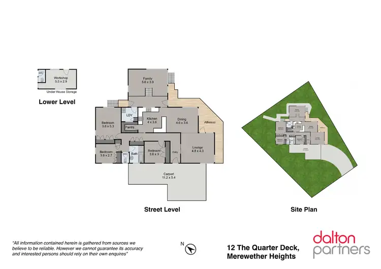 Floorplan of Homely house listing, 12 The Quarter Deck, Merewether Heights NSW 2291