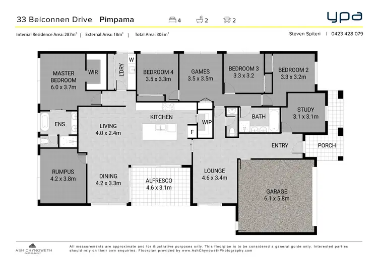 Floorplan of Homely house listing, 33 Belconnen Drive, Pimpama QLD 4209