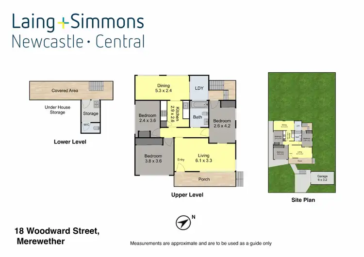 Floorplan of Homely house listing, 18 Woodward Street, Merewether NSW 2291