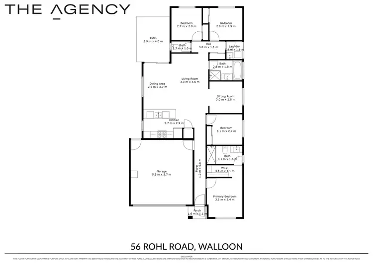 Floorplan of Homely house listing, 56 Rohl Road, Walloon QLD 4306