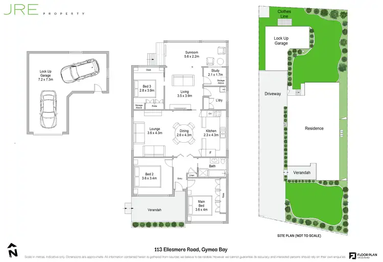 Floorplan of Homely house listing, 113 Ellesmere Road, Gymea Bay NSW 2227