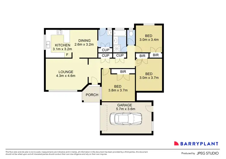 Floorplan of Homely unit listing, 6/55-57 Pecks Road, Sydenham VIC 3037