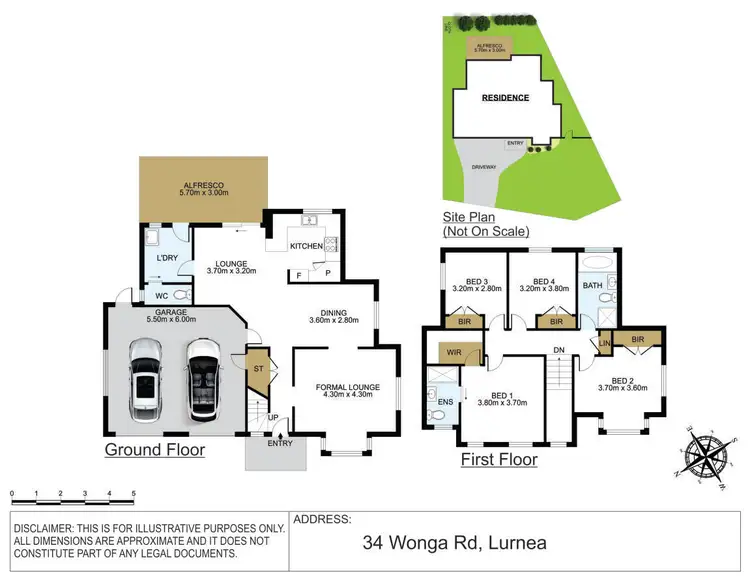 Floorplan of Homely house listing, 34 Wonga Road, Lurnea NSW 2170
