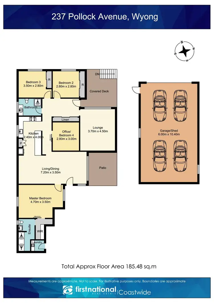Floorplan of Homely house listing, 237 Pollock Avenue, Wyong NSW 2259