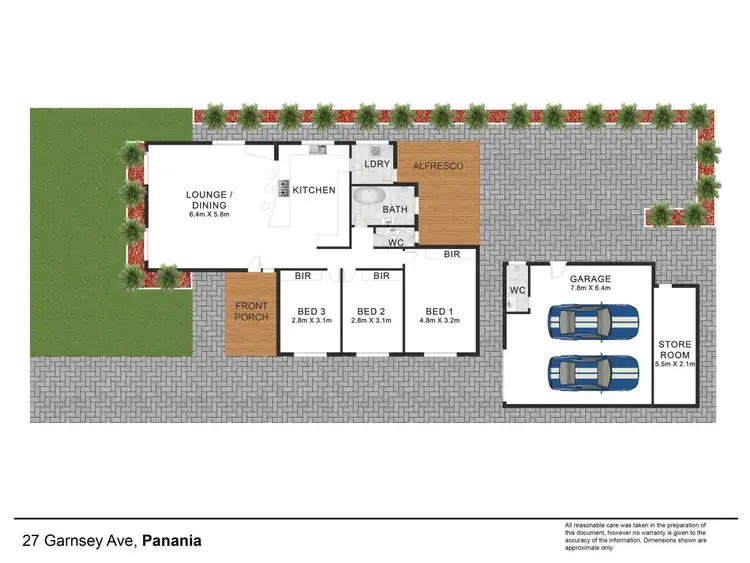Floorplan of Homely house listing, 27 Garnsey Avenue, Panania NSW 2213