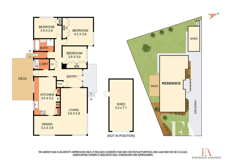 Floorplan of Homely house listing, 5 Englewood Court, Belmont VIC 3216