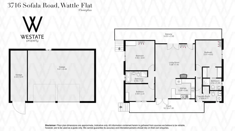 Floorplan of Homely house listing, 3716 Sofala Road, Wattle Flat NSW 2795