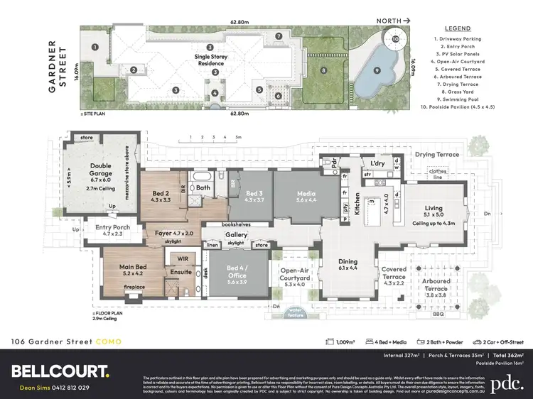 Floorplan of Homely house listing, 106 Gardner Street, Como WA 6152
