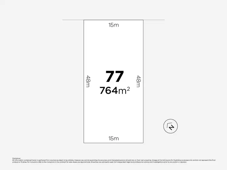 Floorplan of Homely land listing, 77/35 Marion Street, Thirlmere NSW 2572