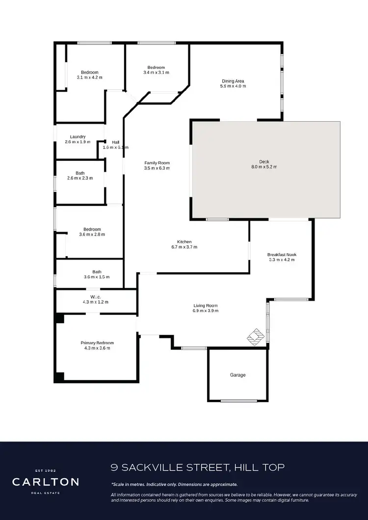 Floorplan of Homely house listing, 9 Sackville Street, Hill Top NSW 2575