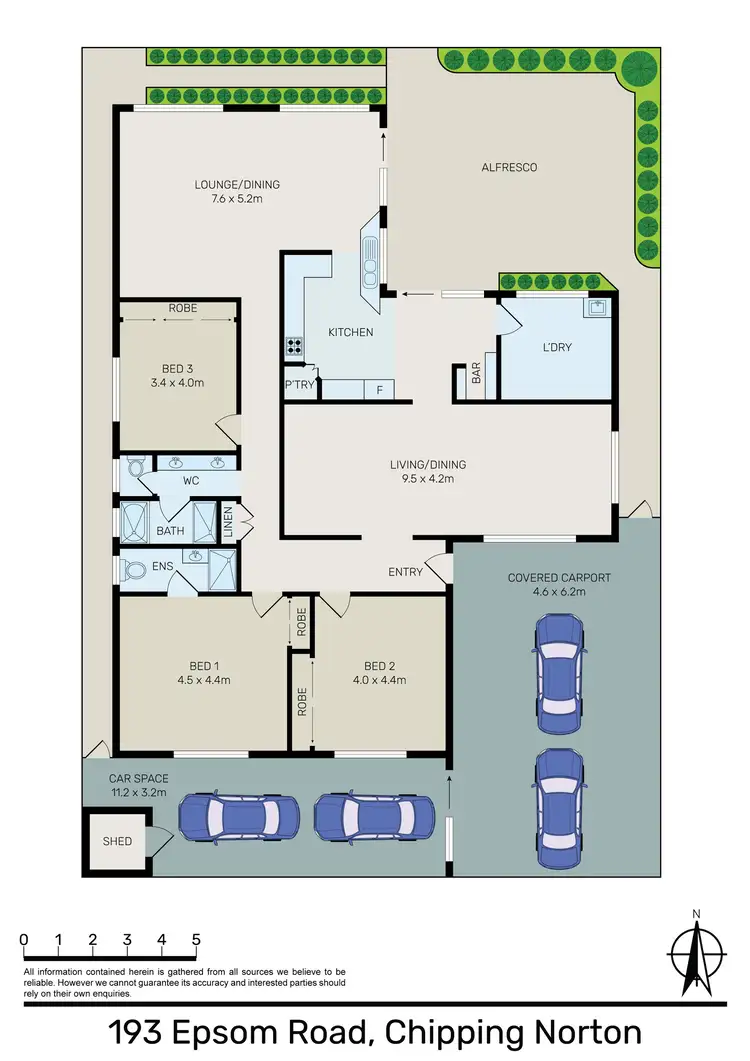 Floorplan of Homely house listing, 193 Epsom Road, Chipping Norton NSW 2170