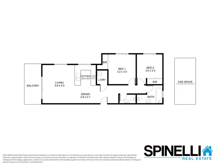 Floorplan of Homely apartment listing, 7/125 Lake Entrance Road, Barrack Heights NSW 2528