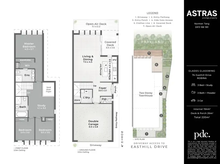Floorplan of Homely house listing, 74 Easthill Drive, Robina QLD 4226