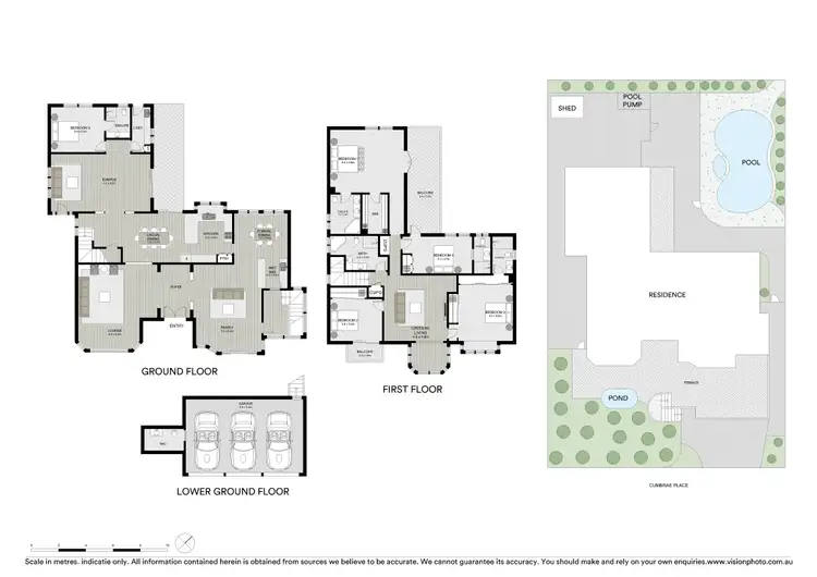 Floorplan of Homely house listing, 13 Cumbrae Place, Oatlands NSW 2117