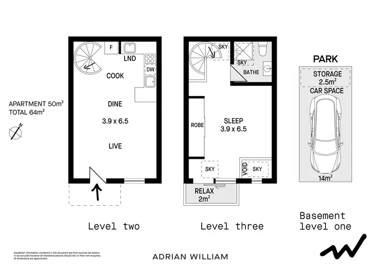 Floorplan of Homely apartment listing, 41/43-57 Mallett Street, Camperdown NSW 2050