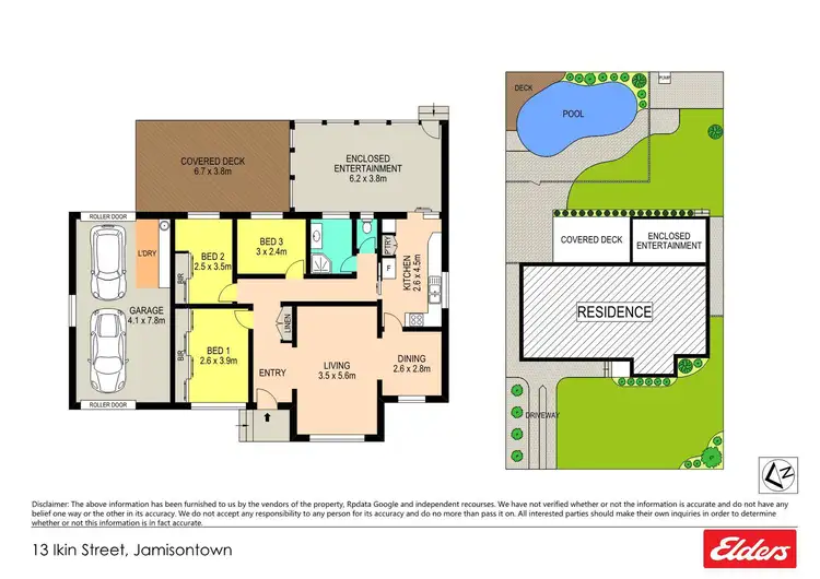 Floorplan of Homely house listing, 13 Ikin Street, Jamisontown NSW 2750