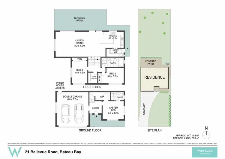 Floorplan of Homely house listing, 21 Bellevue Road, Bateau Bay NSW 2261