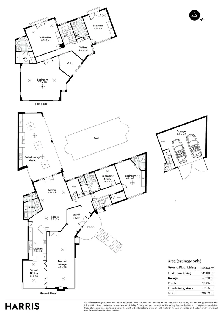 Floorplan of Homely house listing, 12 Balfour Road, Springfield SA 5062
