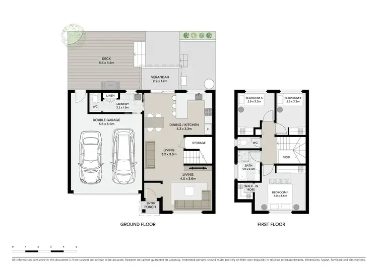 Floorplan of Homely townhouse listing, 2/12 Springwood Avenue, Springwood NSW 2777