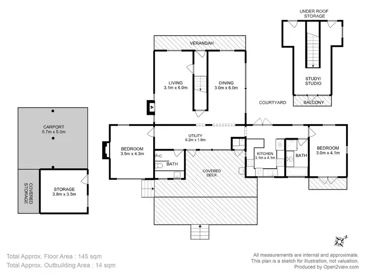 Floorplan of Homely house listing, 218 Bream Creek Road, Bream Creek TAS 7175
