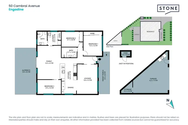 Floorplan of Homely house listing, 50 Cambrai Avenue, Engadine NSW 2233