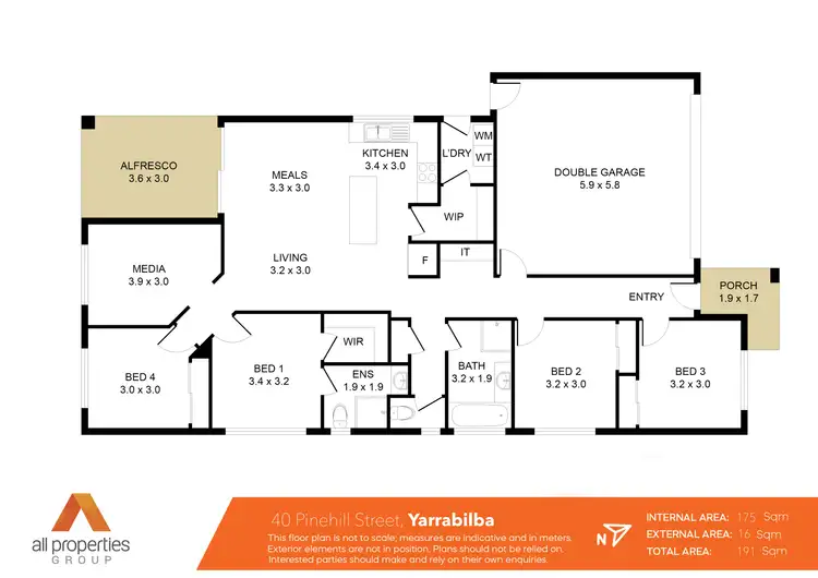 Floorplan of Homely house listing, 40 Pinehill Street, Yarrabilba QLD 4207