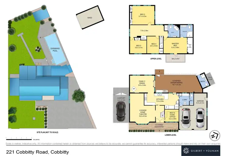 Floorplan of Homely house listing, 221 Cobbitty Road, Cobbitty NSW 2570