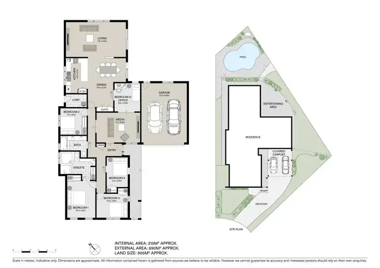 Floorplan of Homely house listing, 8 Carlisle Close, Hinchinbrook NSW 2168