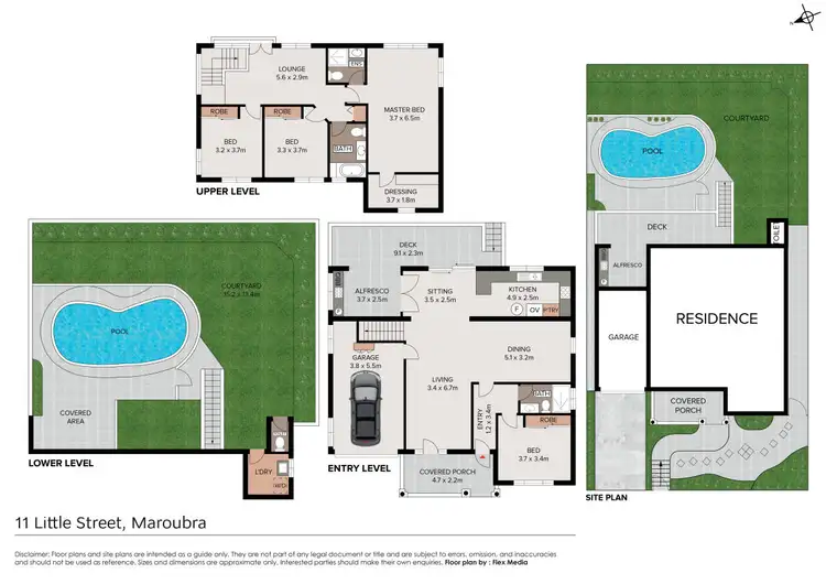 Floorplan of Homely house listing, 11 Little Street, Maroubra NSW 2035