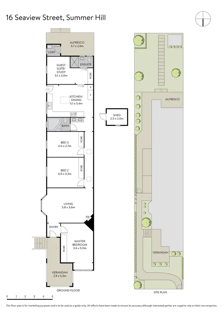 Floorplan of Homely house listing, 16 Seaview Street, Summer Hill NSW 2130