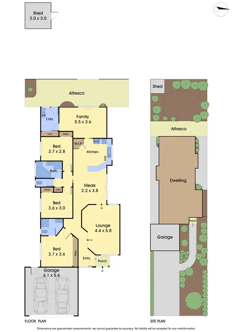 Floorplan of Homely house listing, 18 Myers Parade, Altona Meadows VIC 3028