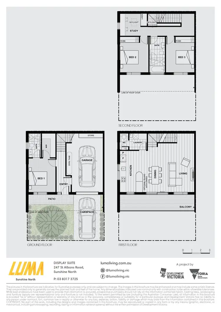 Floorplan of Homely townhouse listing, Lot 501/247 St Albans Road, Sunshine North VIC 3020