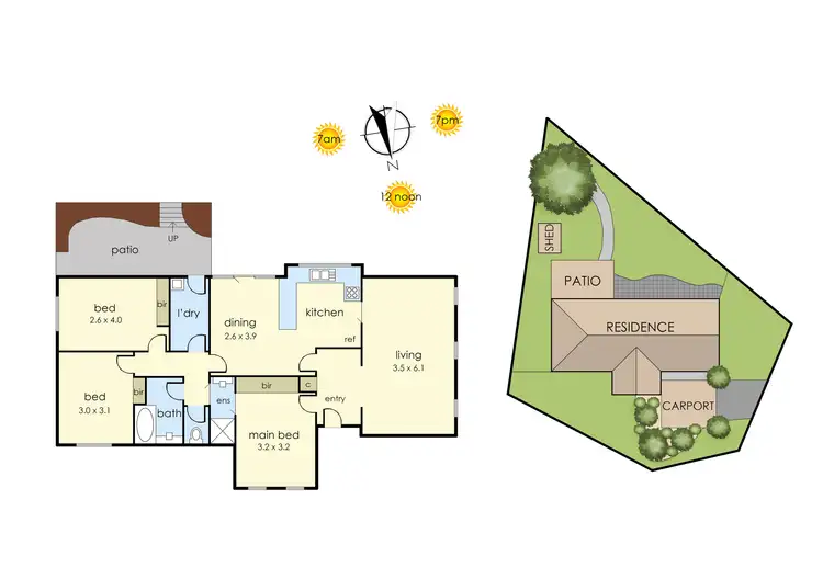 Floorplan of Homely house listing, 101 Frank Street, Frankston VIC 3199