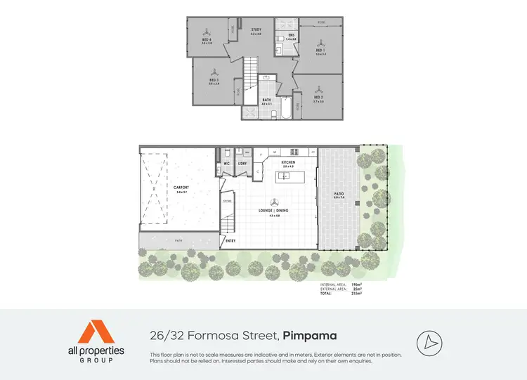 Floorplan of Homely townhouse listing, 26/32 Formosa Street, Pimpama QLD 4209