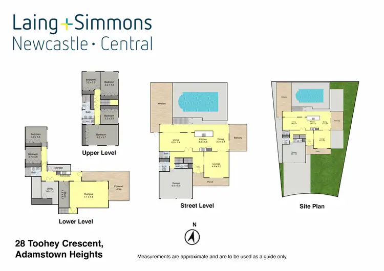 Floorplan of Homely house listing, 28 Toohey Crescent, Adamstown Heights NSW 2289