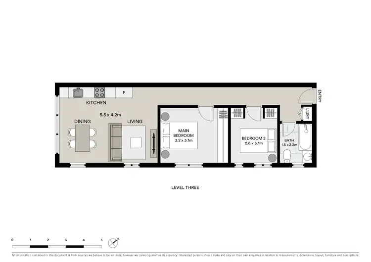 Floorplan of Homely apartment listing, 9/60 Ramsgate Avenue, Bondi Beach NSW 2026