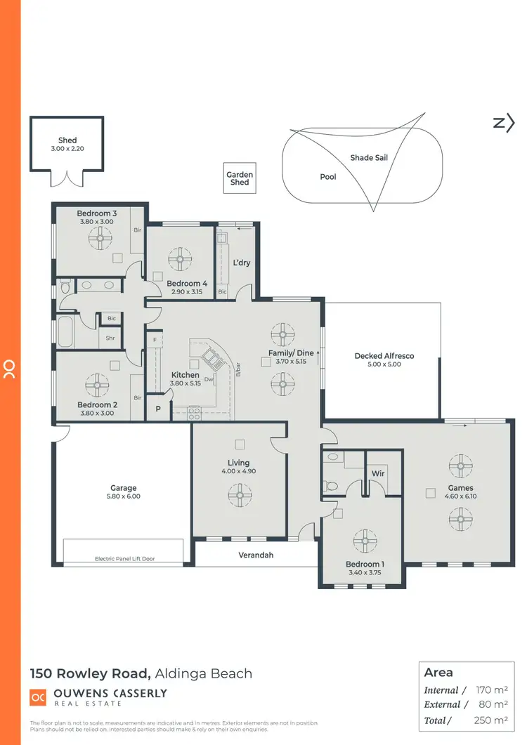 Floorplan of Homely house listing, 150 Rowley Road, Aldinga Beach SA 5173