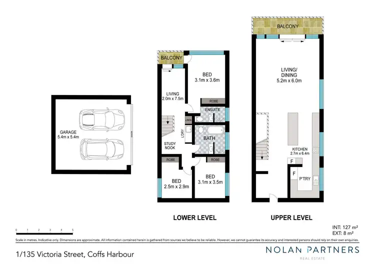 Floorplan of Homely apartment listing, 1/135 Victoria Street, Coffs Harbour NSW 2450