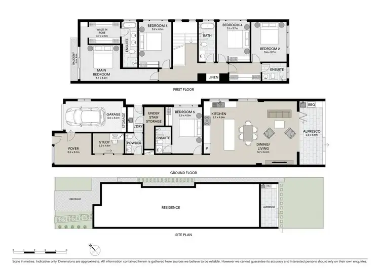 Floorplan of Homely semi-detached listing, 18A Ostend Street, Lidcombe NSW 2141