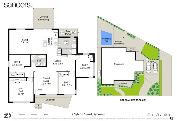 Floorplan of Homely house listing, 9 Sylvan Street, Sylvania NSW 2224