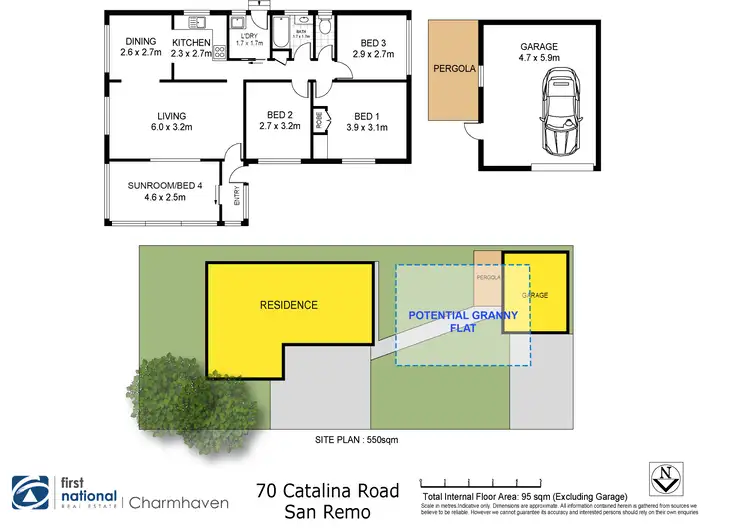 Floorplan of Homely house listing, 70 Catalina Road, San Remo NSW 2262